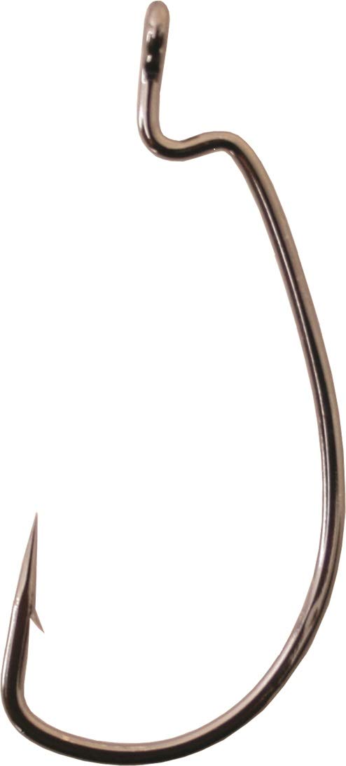 Gamakatsu Superline Offset Extra Wide Gap Worm Hook 5/0 for reliable hooksets and precise worm presentations