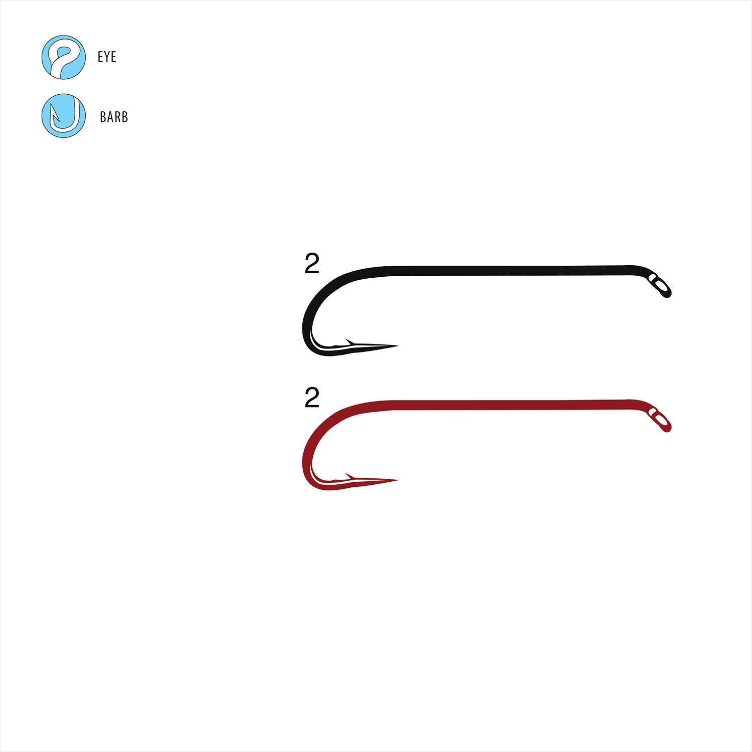 Gamakatsu traditional series fly streamers highlighting strength and sharpness for confident casting.