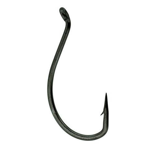 Gamakatsu close-up of the sharp point on Walleye 2 hook.