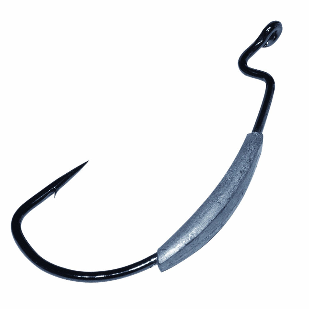 Gamakatsu Weighted Superline Extra Wide Gap Hook in black for strong hooks and reliable presentations