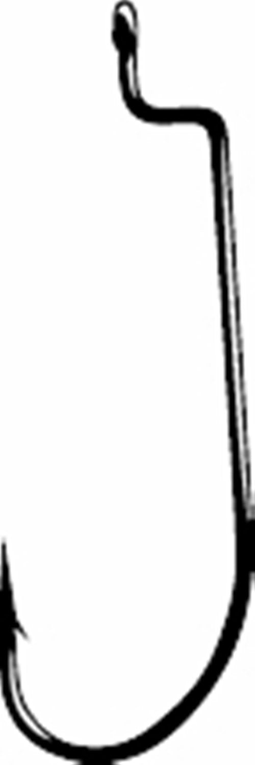 Gamakatsu worm hook with offset shank in bronze 2/0 for versatile soft plastic rigs