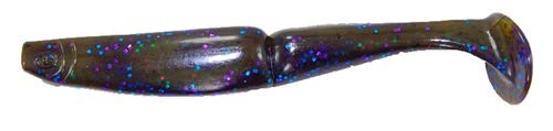 Gambler Lures EZ Swimmer Killer G with thumping segmented tail action for bass.