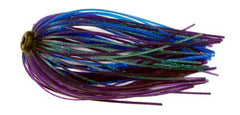 Gambler Lures KO Punch Skirt in Kissimmee Blue for weedless jig setups through thick grass