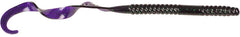 Gambler RT13003 ribbon tail worm in June Bug color delivering strong swimming action for bass