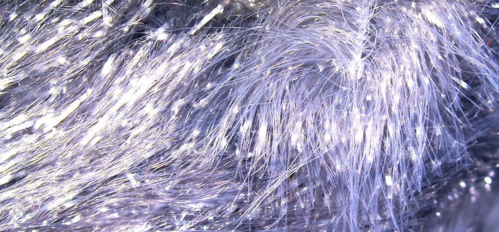 Game Changer Chenille Minnow Grey for translucent, eye-catching mini streamers.