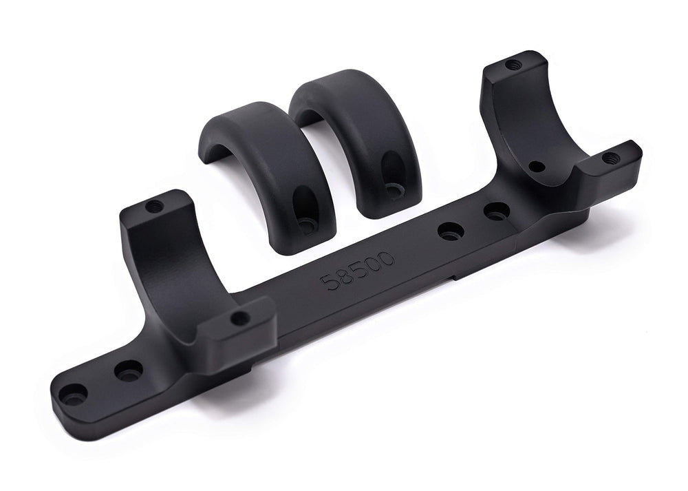 Game Reaper Browning Bar high-mount in black 30mm showing precise alignment for accuracy