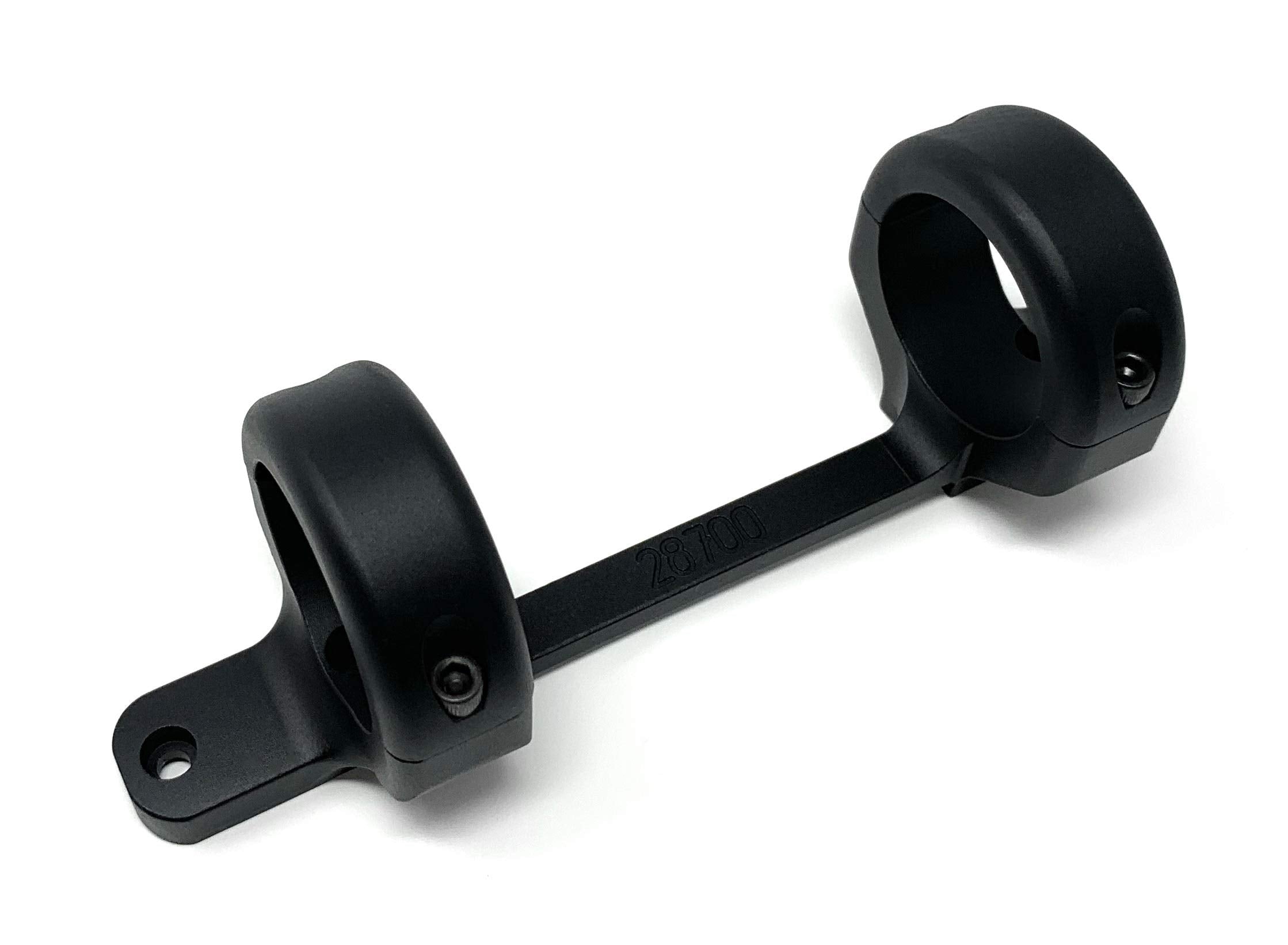 Game Reaper Remington 700 mount, side profile, secure fit for short-action rifles.