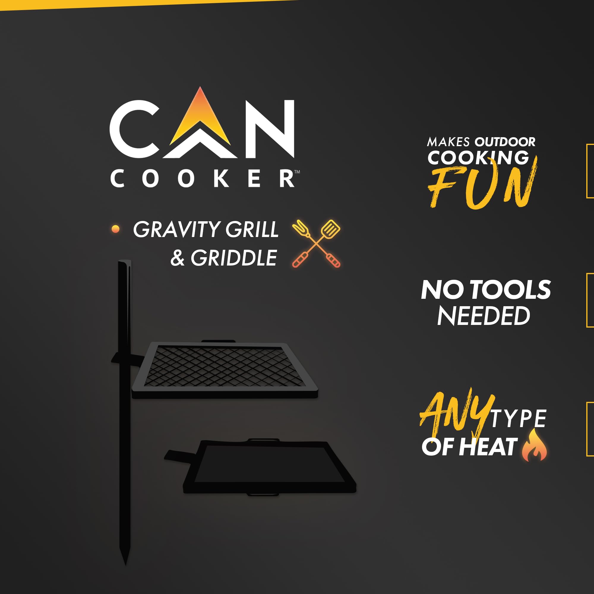GameMaker heavy-duty frame delivers rugged outdoor performance.