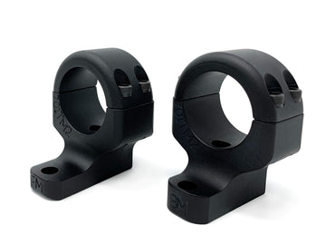 Game Reaper 2 mount on Howa1500 side view shows secure two-piece design for reliable alignment.