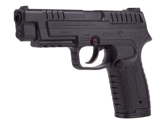 Gamo P-430 dual pellet and BB air pistol front view