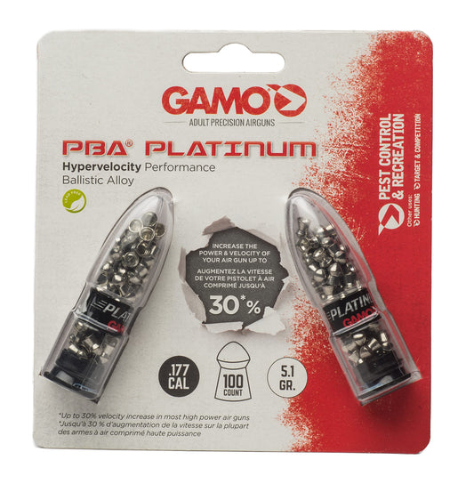 Gamo PBA Platinum .177 cal air gun pellets, 100-count
