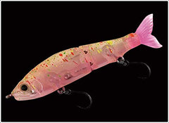 Gan Craft Joined Claw 70mm Area Trout pink flicker lure glides for mid-range trout