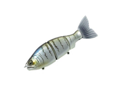 Gan Craft JOINTED CLAW Ratchet 144F #07 Wild Perch, front view shows compact control for precise retrieves.