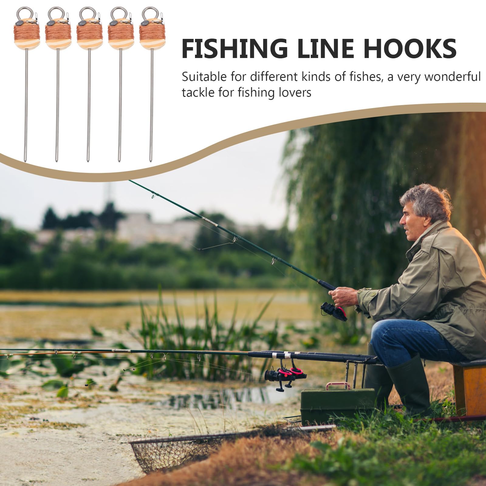 GANAZONO Easy installation makes setup quick for all anglers.
