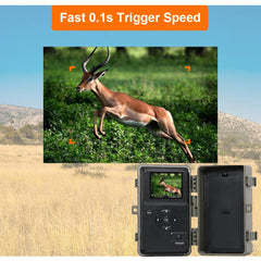 GardePro A3S HD video with immersive wildlife sound.