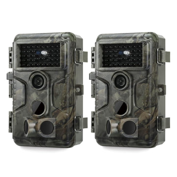 GardePro A3S night-vision capture up to 100ft with no-glow stealth.