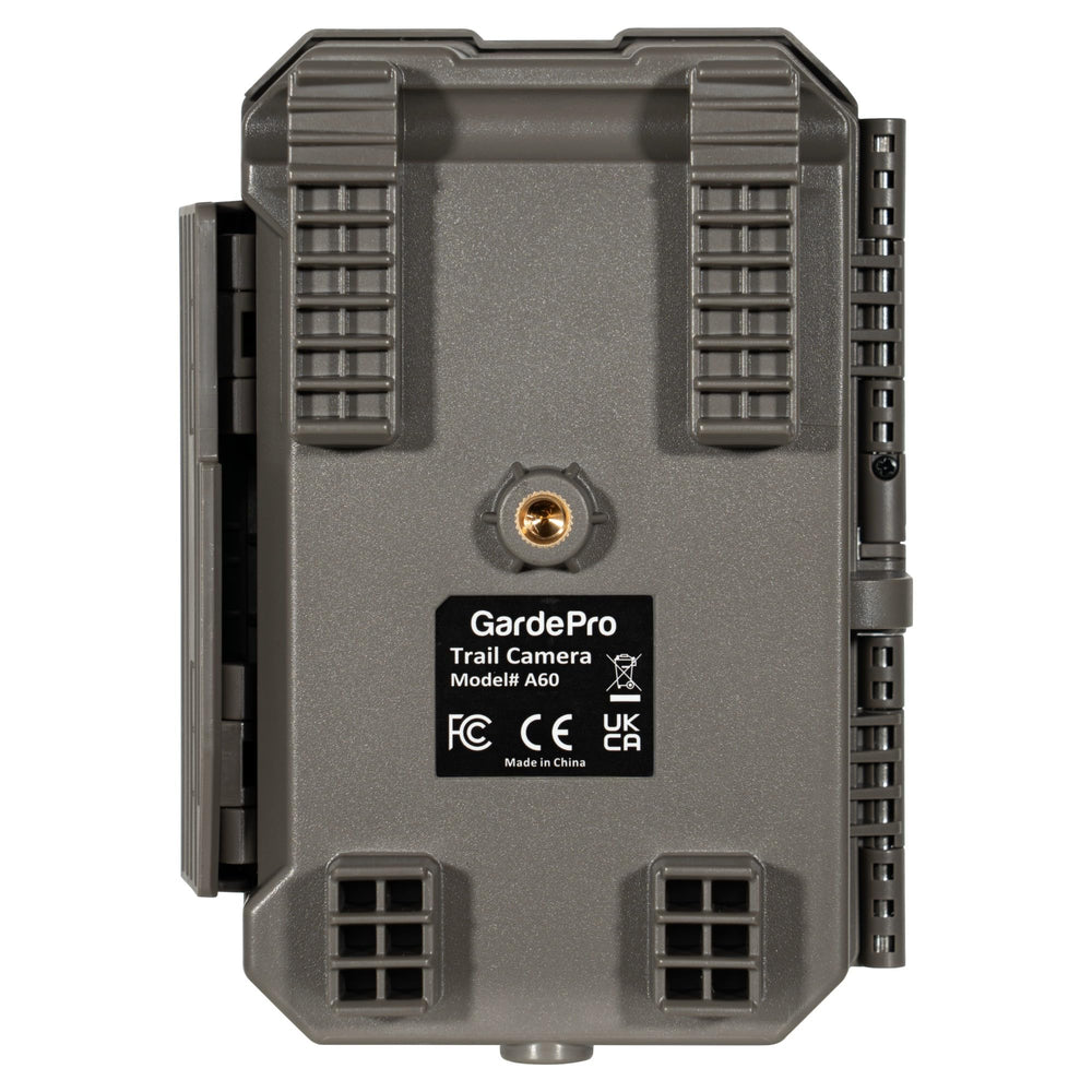 GardePro A60 three PIR sensors enhance sensitivity to fast-moving animals.