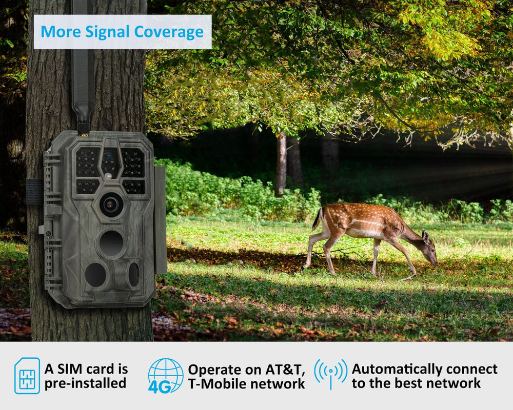 GardePro X50S battery compartment open highlights easy field power options.