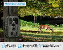 GardePro X50S battery compartment open highlights easy field power options.