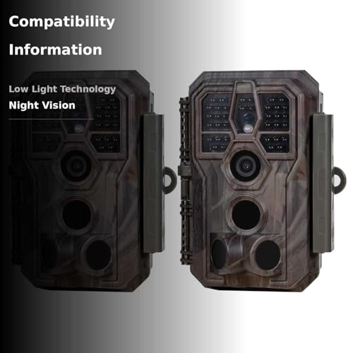GardePro E5S provides 64MP stills for crisp wildlife imagery.