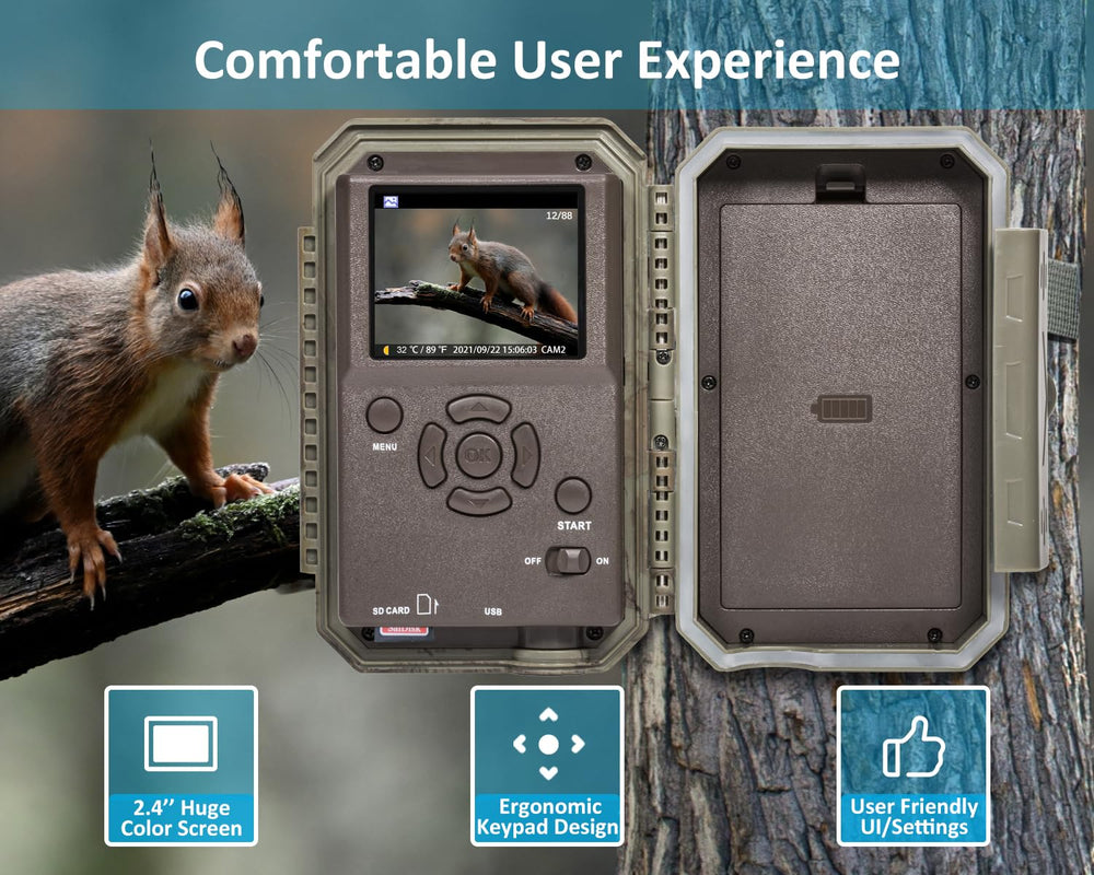 GardePro E5S 2-pack ideal for broad monitoring across sites.