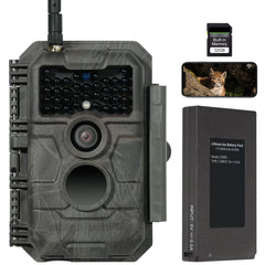 GardePro E6P Max battery 8000mAh for extended outdoor monitoring