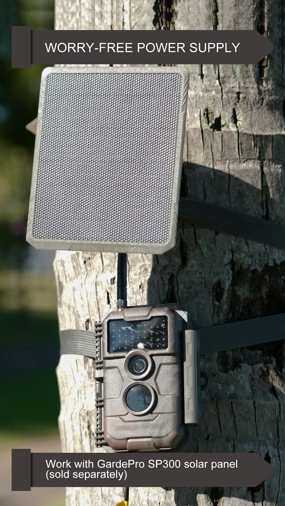 GardePro E6P Max IP66 waterproof for rugged outdoor use