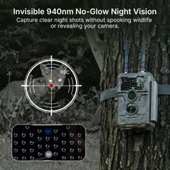 GardePro E6+ app control enables instant access without removing the SD card.