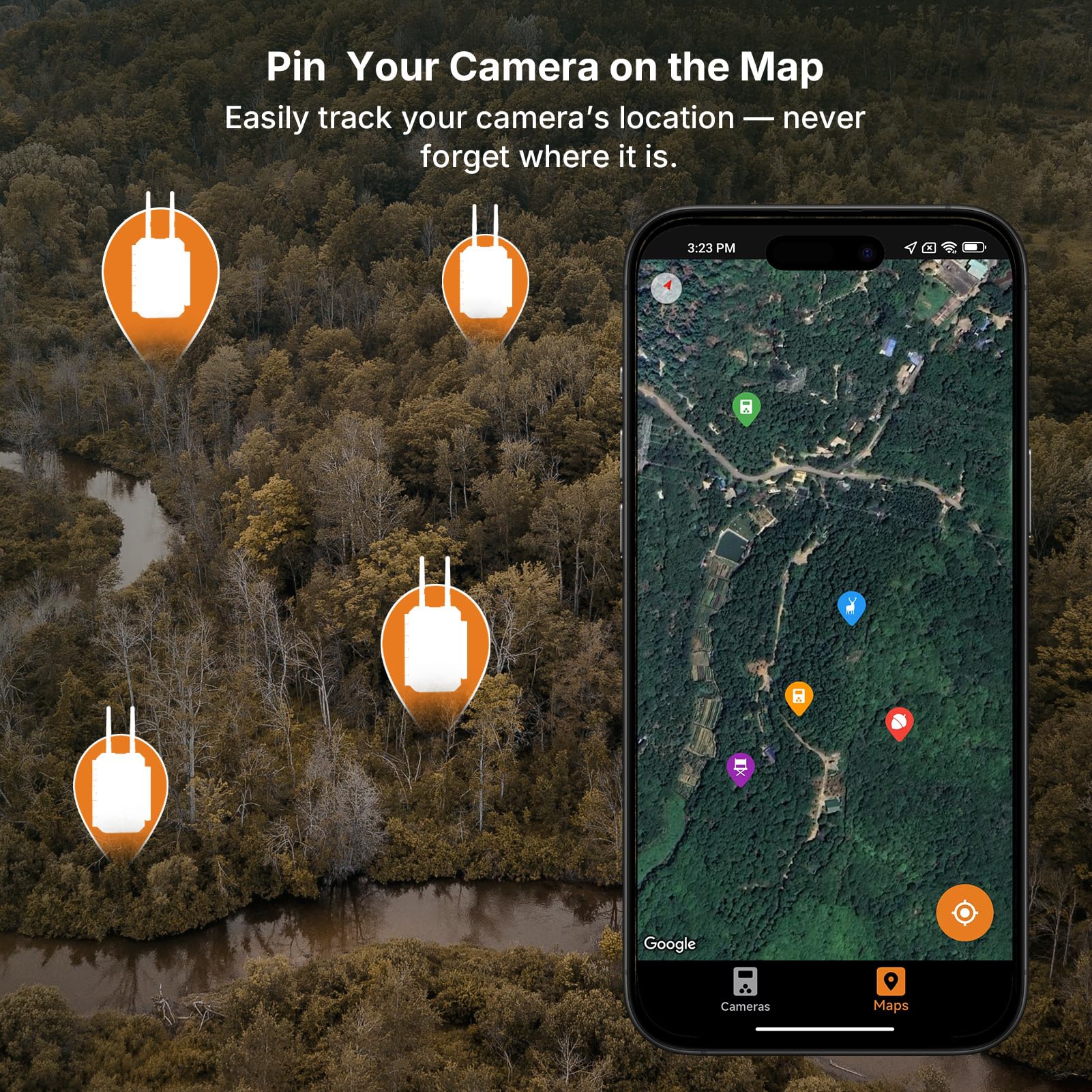 GardePro E8 2.0 Pro waterproof design for rugged conditions.