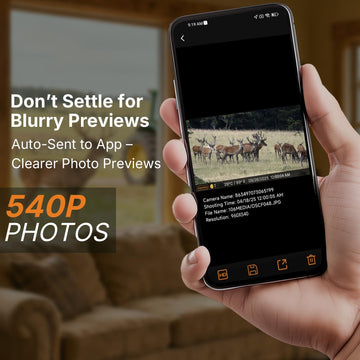 GardePro X60 Pro Max easy app setup and sharing
