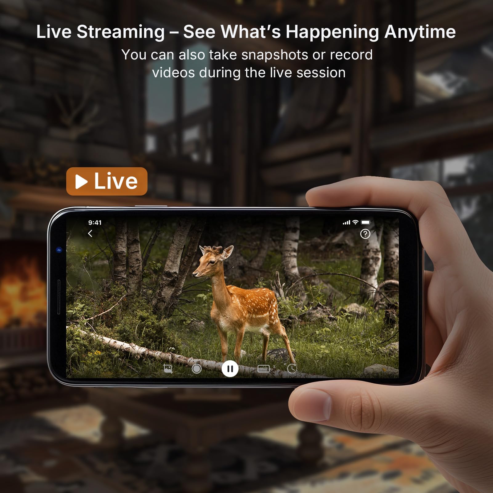 GardePro X66 Pro Live View and On-Demand for real-time activity checks