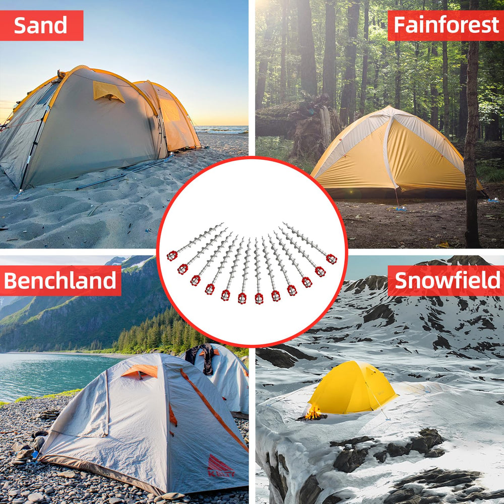 GarfatolRv ground anchor suitable for mud, sand, grass, and gravel