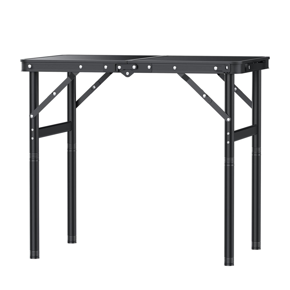 GARLLEN 2ft folding camping table durable surface withstands outdoor use
