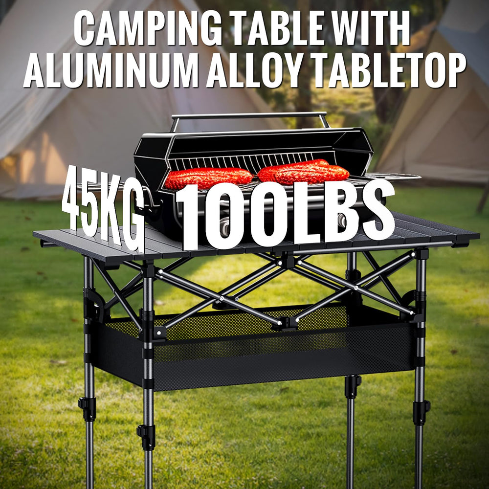GARLLEN folding table easy to assemble without tools