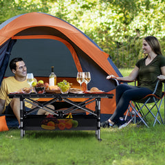 GARLLEN folding table folded compact size for easy transport