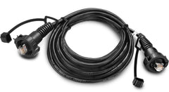 Garmin 20ft GMS10 marine RJ45 cable offers secure onboard networking and easy screw-collar installation.