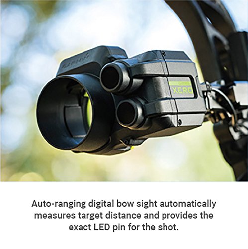 Garmin Xero A1 auto-ranging display shows distance for precise shot placement