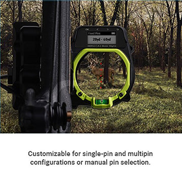 Garmin Xero A1 customizable pin configurations for single-pin or multi-pin setups