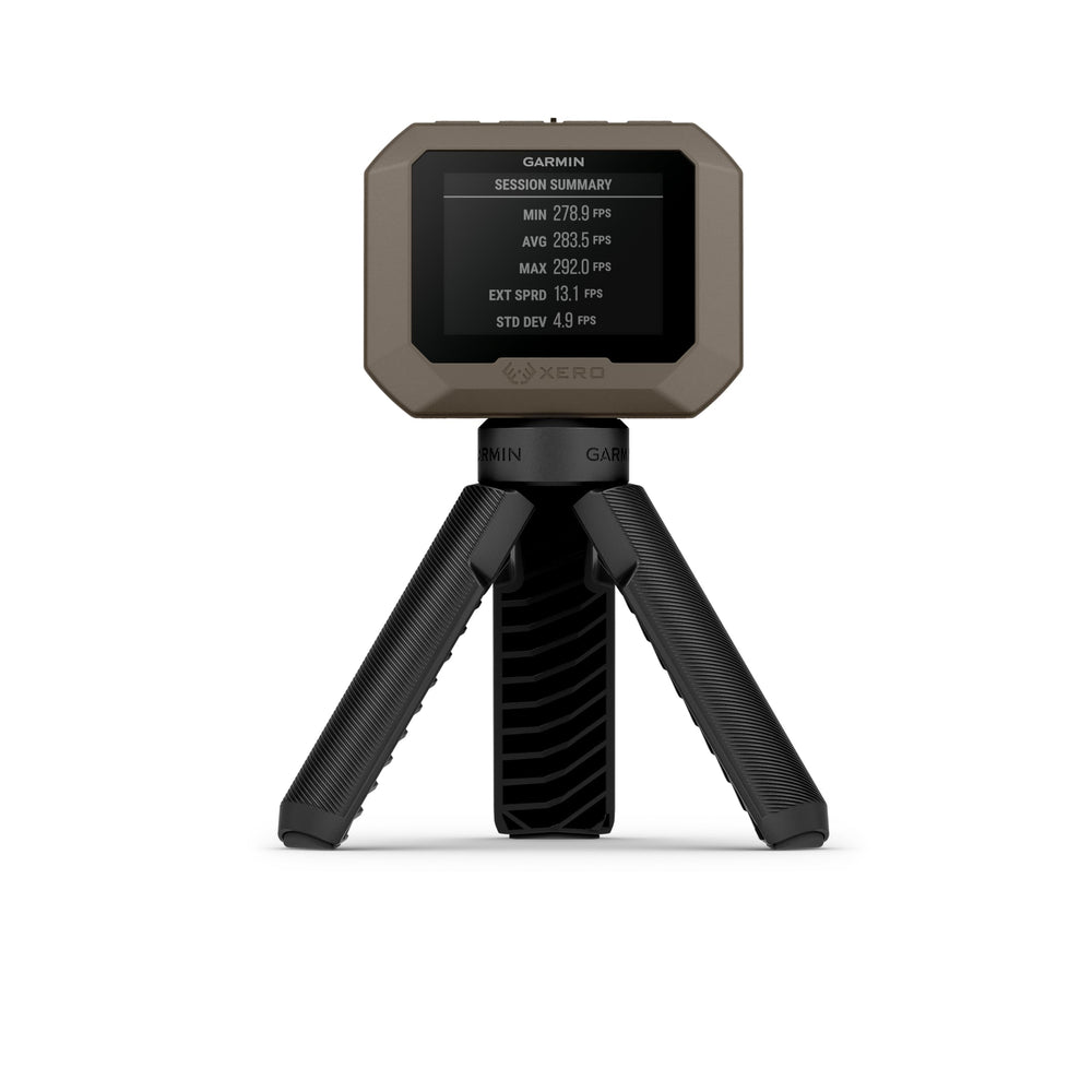 Garmin Xero C1 Pro chronograph battery pack and charging accessories