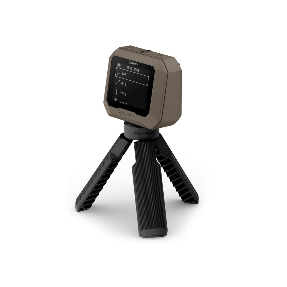 Garmin Xero C1 Pro chronograph in range use with shots detected and logged