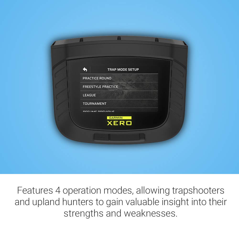 Garmin Xero app data review enables score analysis
