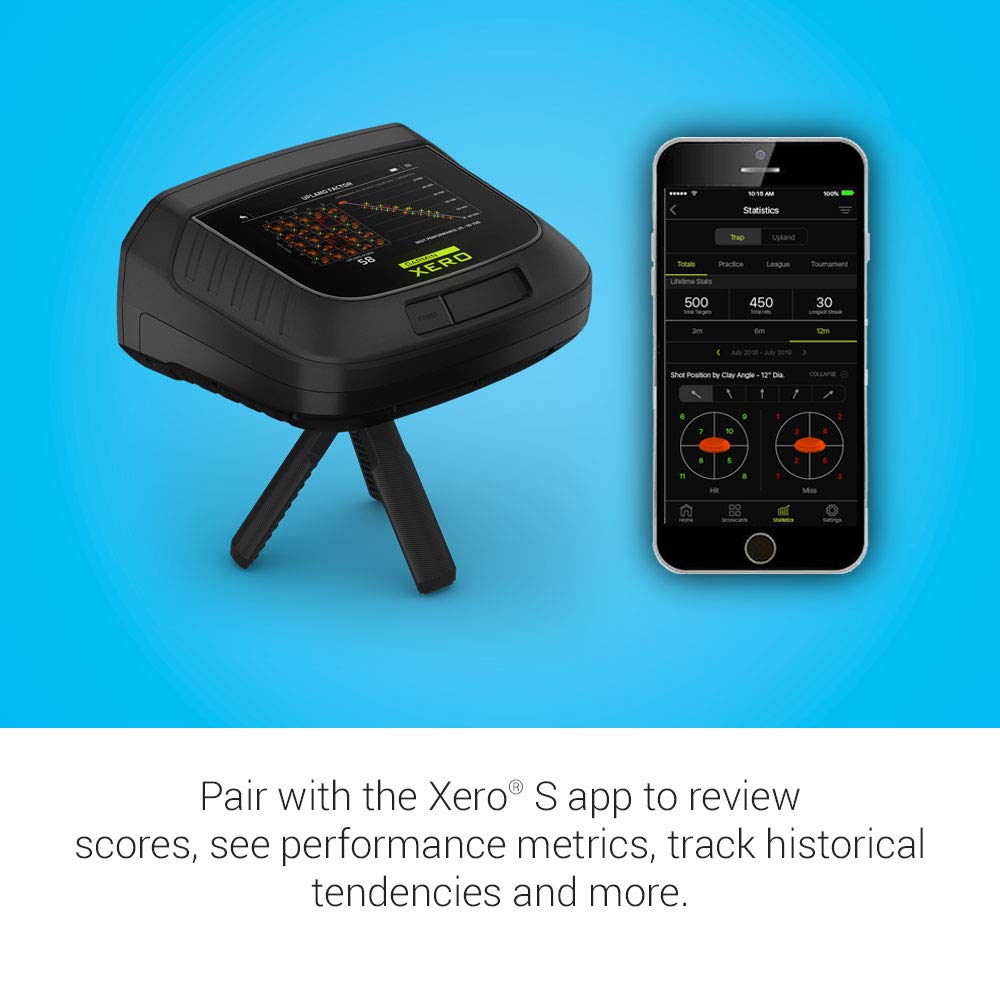 Garmin Xero S1 battery life supports six rounds per charge