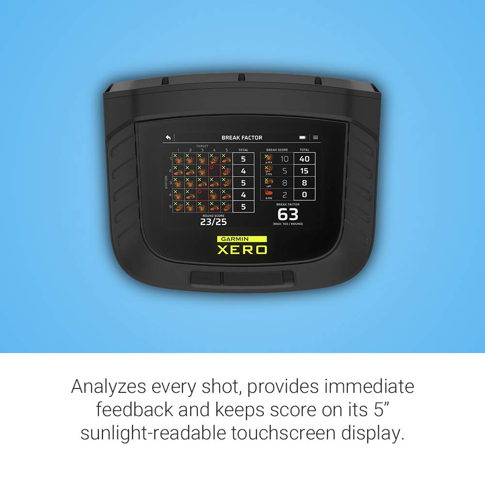 Garmin Xero S1 captures reaction time for skill assessment