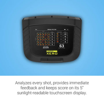 Garmin Xero S1 captures reaction time for skill assessment