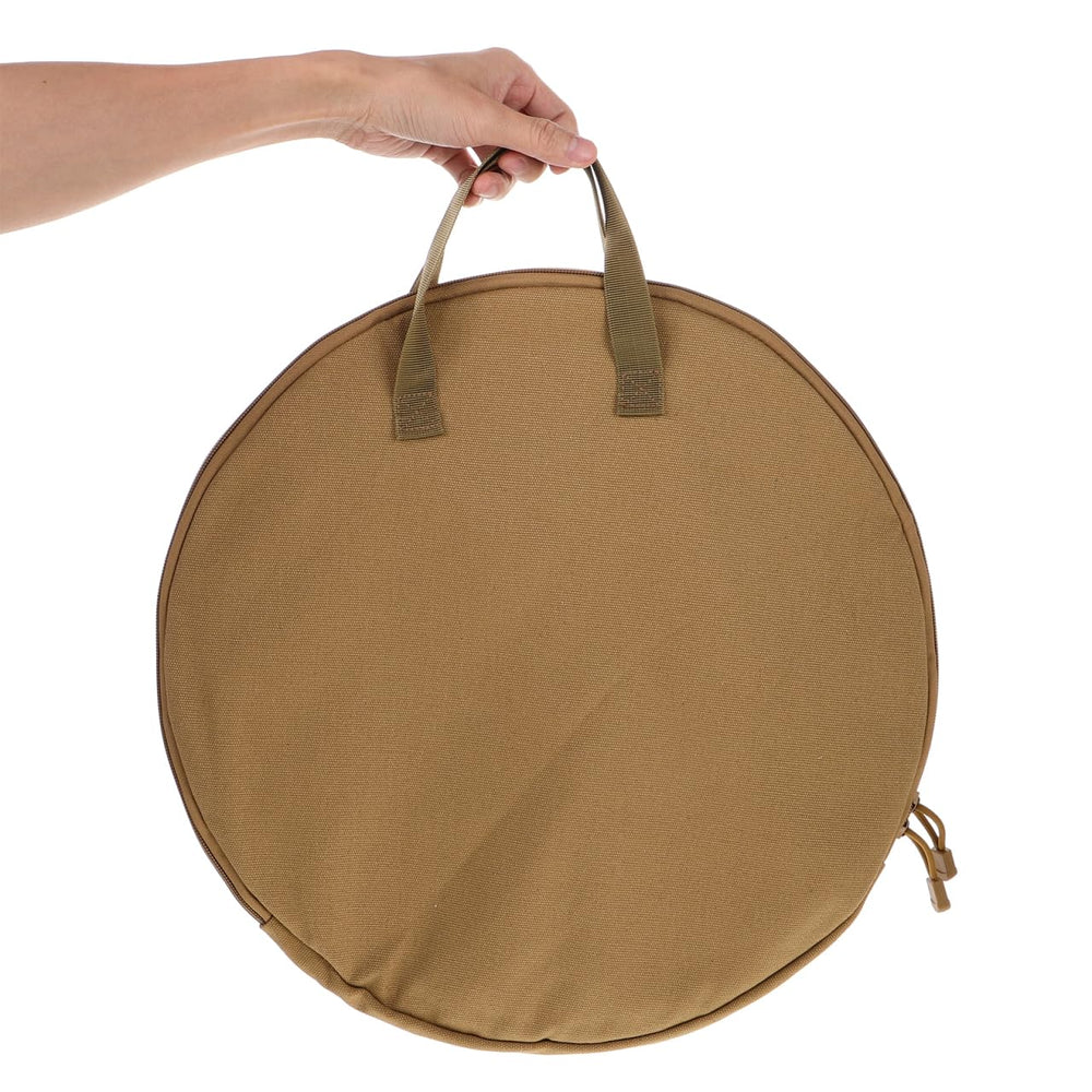 Garneck portable outdoor cooking bag simplifies packing for picnics and trips.