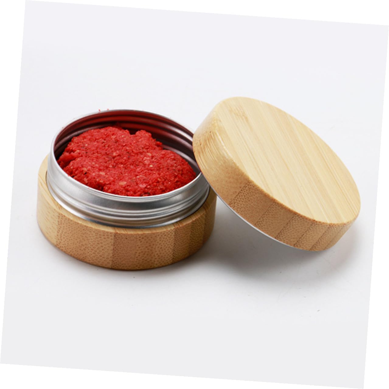 GAROZATION worm container stores various bait types on site.