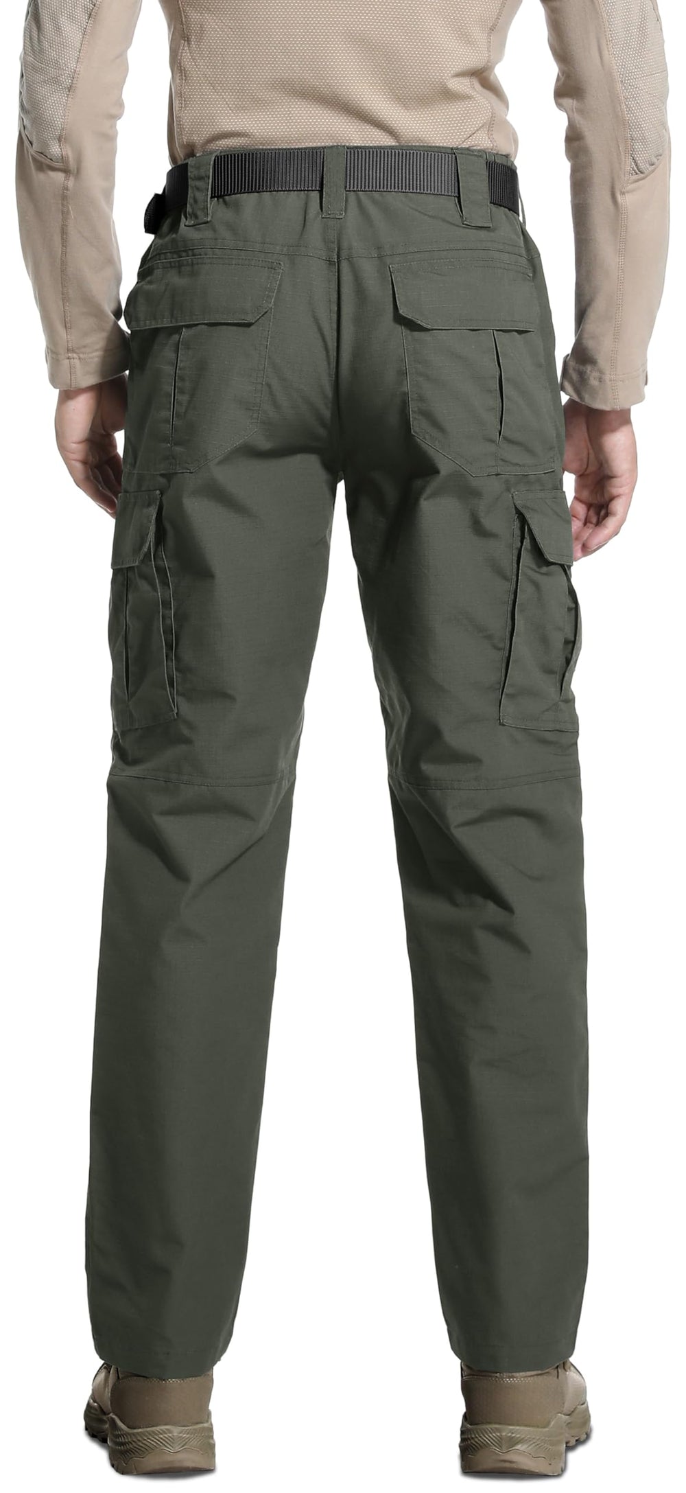 GARTENBOKER men's tactical pants eight-pocket layout for easy gear access.