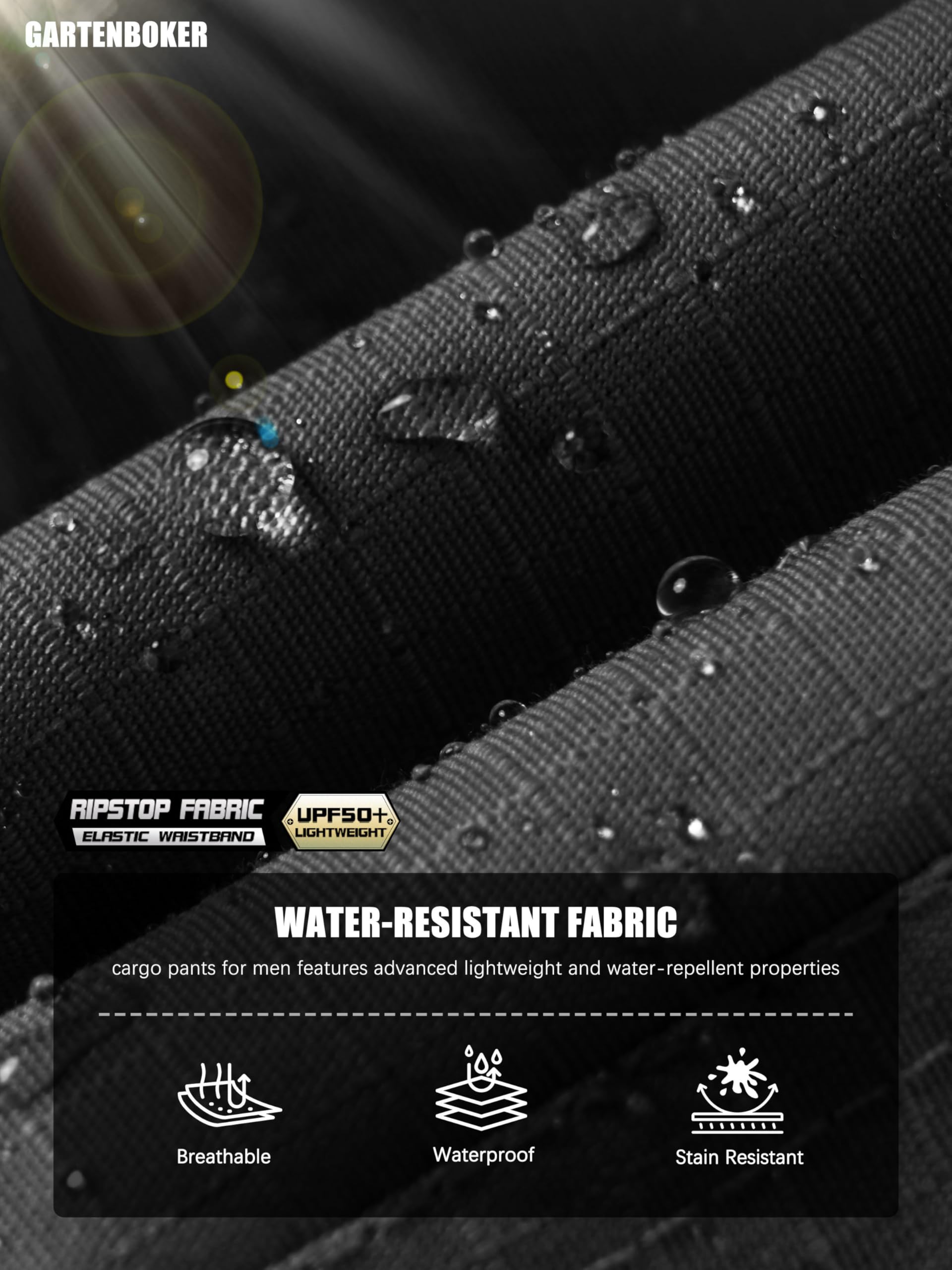 GARTENBOKER work-hike pants combine comfort with rugged practicality for daily tasks.