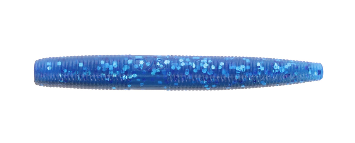 Gary Yamamoto Ned Senko Floater Bruised Shin 3-inch stands up on Ned rigs for visibility.