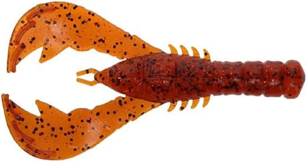 Gary Yamamoto Yama Craw Fire Craw 8-pack for versatile jig trailer and slow-motion action